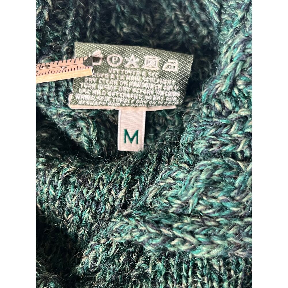Carraig donn | 100% Pure New Wool One Button Cardigan | M - Picture 5 of 9